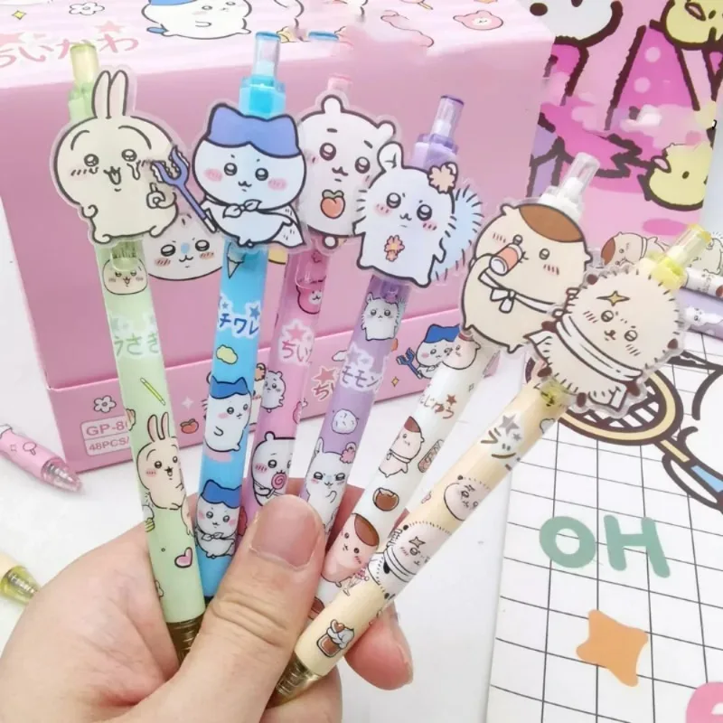 School Supplies - Kawaii Chiikawa Gel Pens 0.5mm Black